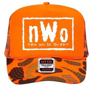 Orange nWo Trucker Hat